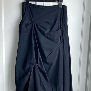 Black lagenlook skirt. Size L. EWC. Fully lined